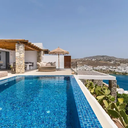 Villa Paoli - Private Pool, Sea View&jacuzzi Mykonos Town