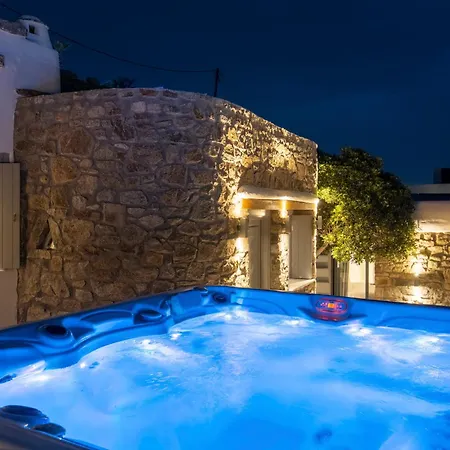 Paoli - Private Pool, Sea View&jacuzzi Mykonos Town