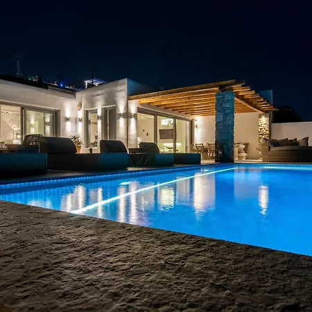 Paoli - Private Pool, Sea View&jacuzzi Mykonos Town