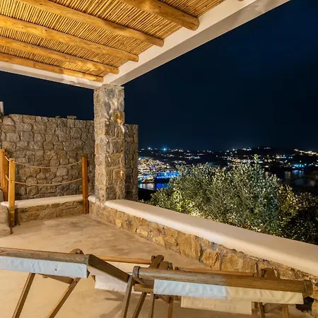 Villa Paoli - Private Pool, Sea View&jacuzzi Mykonos Town