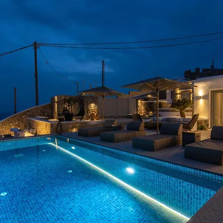 Paoli - Private Pool, Sea View&jacuzzi Mykonos Town