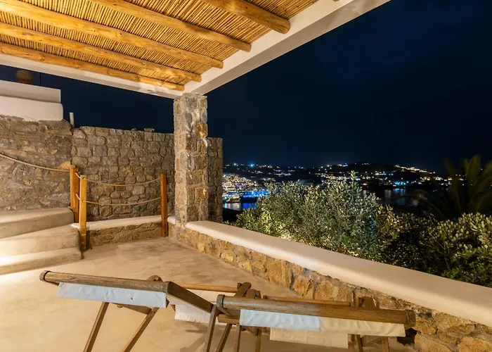 Villa Paoli - Private Pool, Sea View & Jacuzzi Mykonos Town