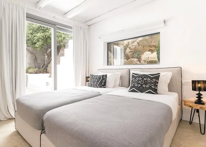 Villa Paoli - Private Pool, Sea View & Jacuzzi Mykonos Town