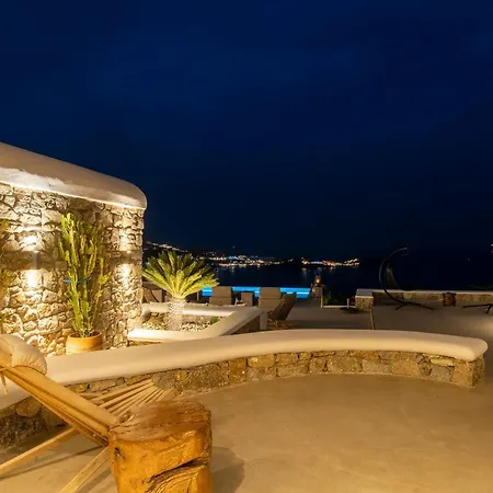 Villa Paoli - Private Pool, Sea View & Jacuzzi Mykonos Town